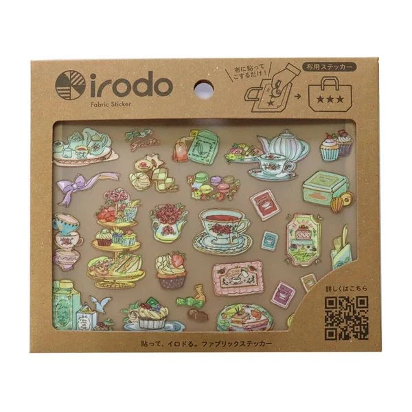 Fabric Sticker Set Cafe / irodo