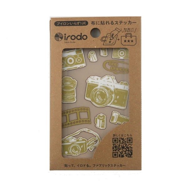 Fabric Sticker Set Camera / irodo