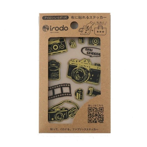Fabric Sticker Set Camera / irodo