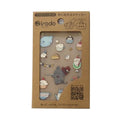 Fabric Sticker Set Cute Animals / irodo