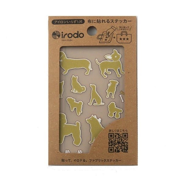 Fabric Sticker Set Dogs / irodo