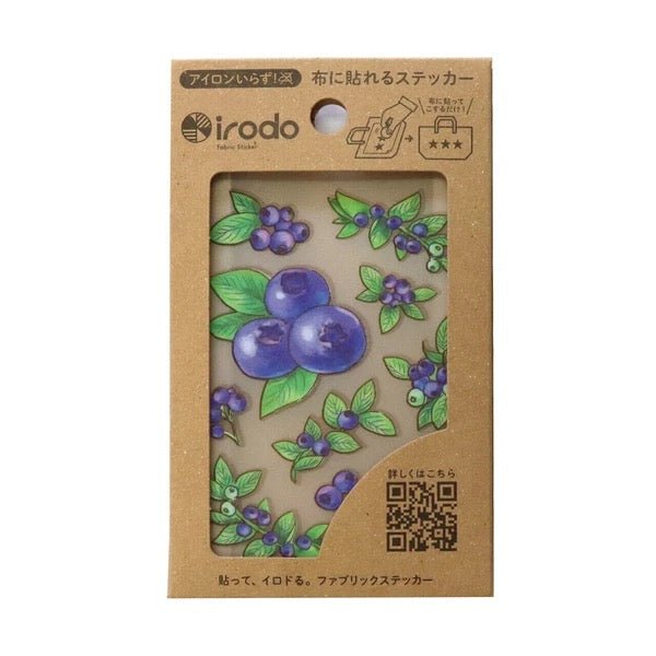 Fabric Sticker Set Fruits / irodo