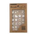Fabric Sticker Set Icons / irodo