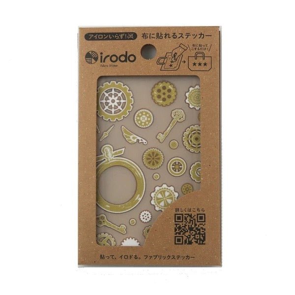Fabric Sticker Set Steampunk / irodo