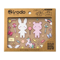 Fabric Sticker Set Yumekawa / irodo