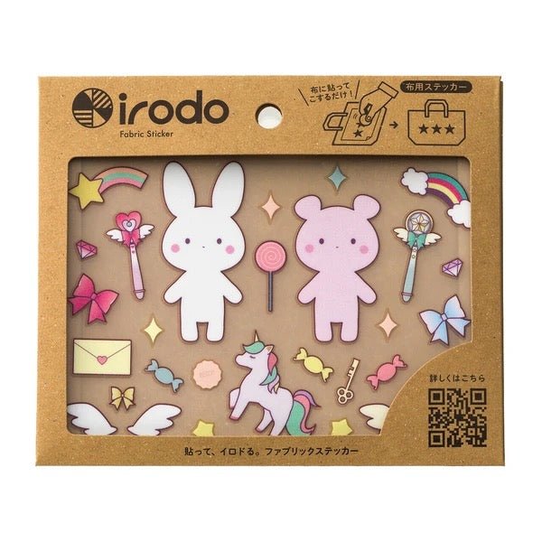 Fabric Sticker Set Yumekawa / irodo