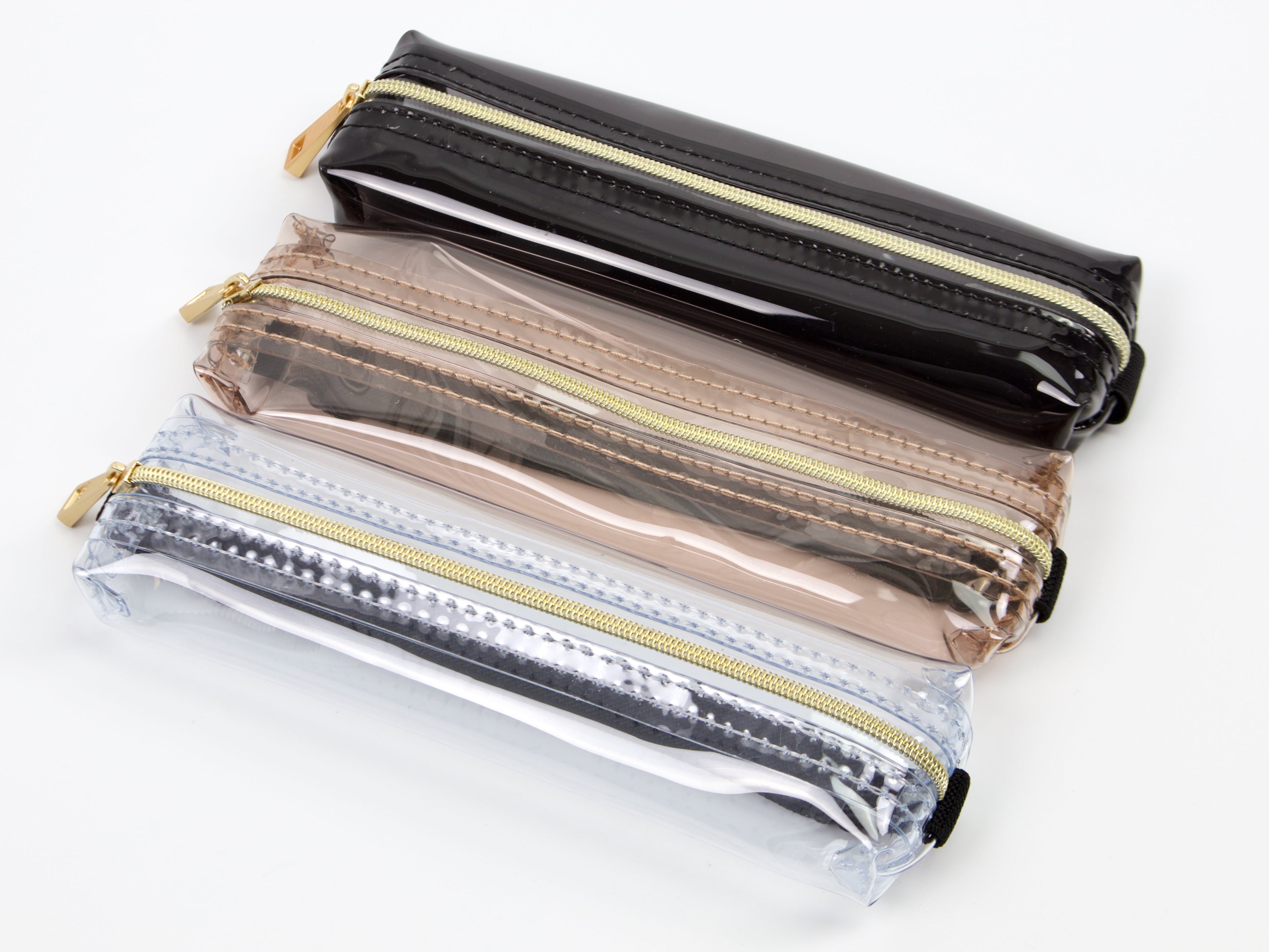 Midori Book Band Pen Case Clear
