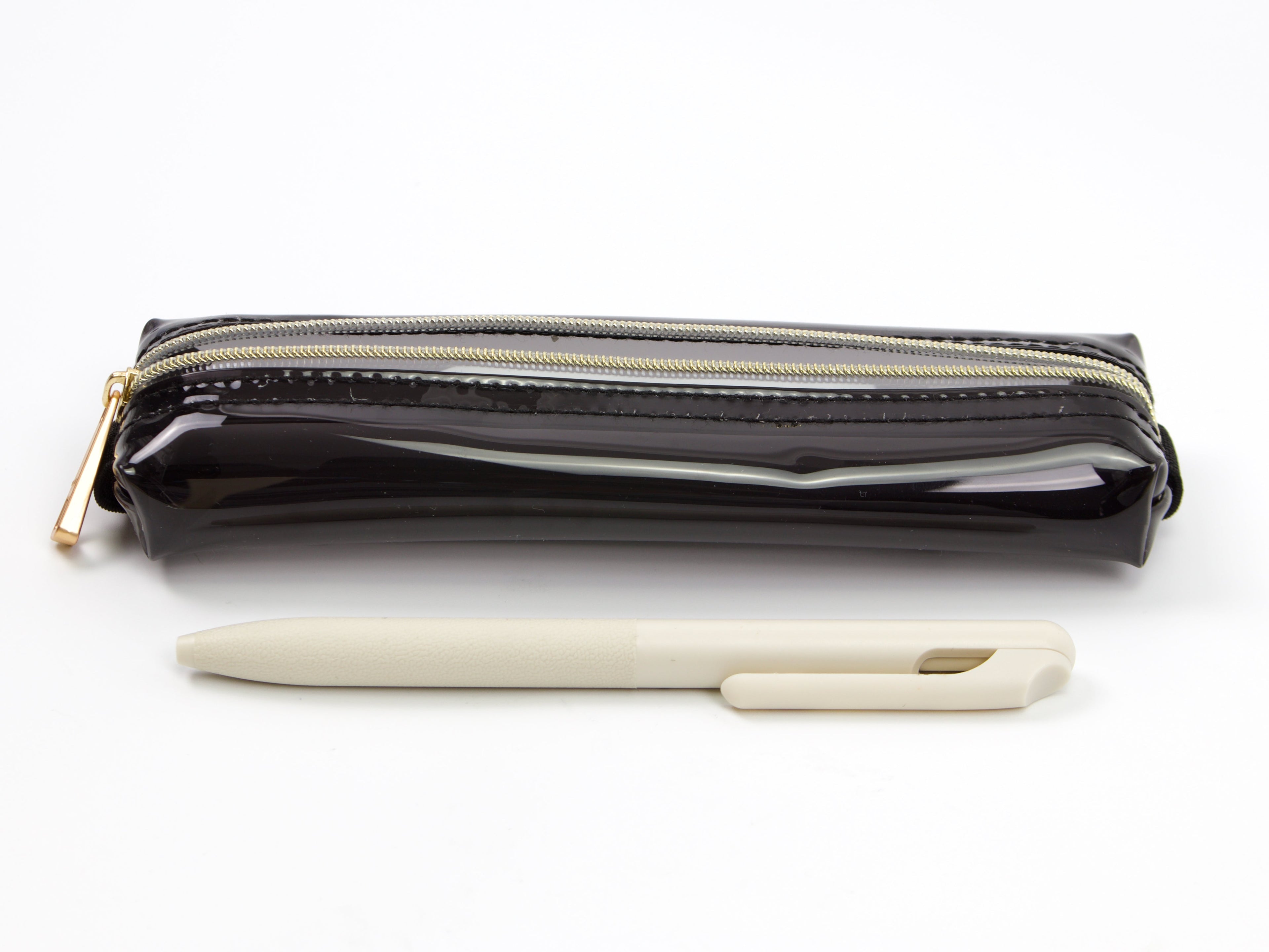 Midori Book Band Pen Case Clear
