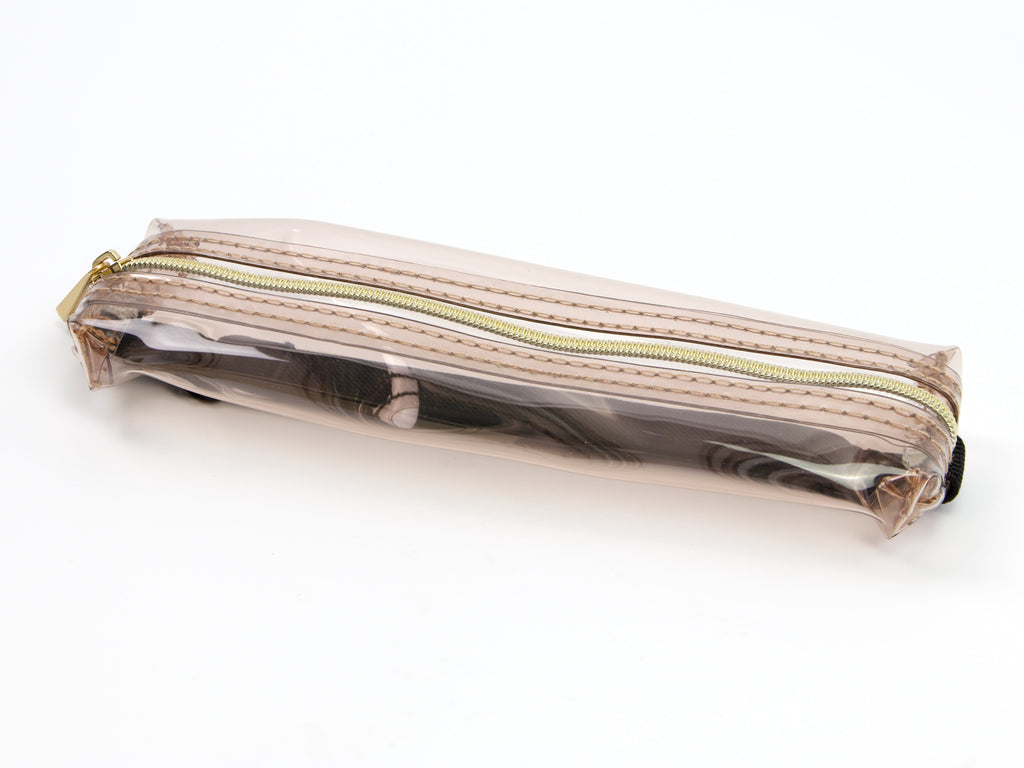 Midori Book Band Pen Case Clear