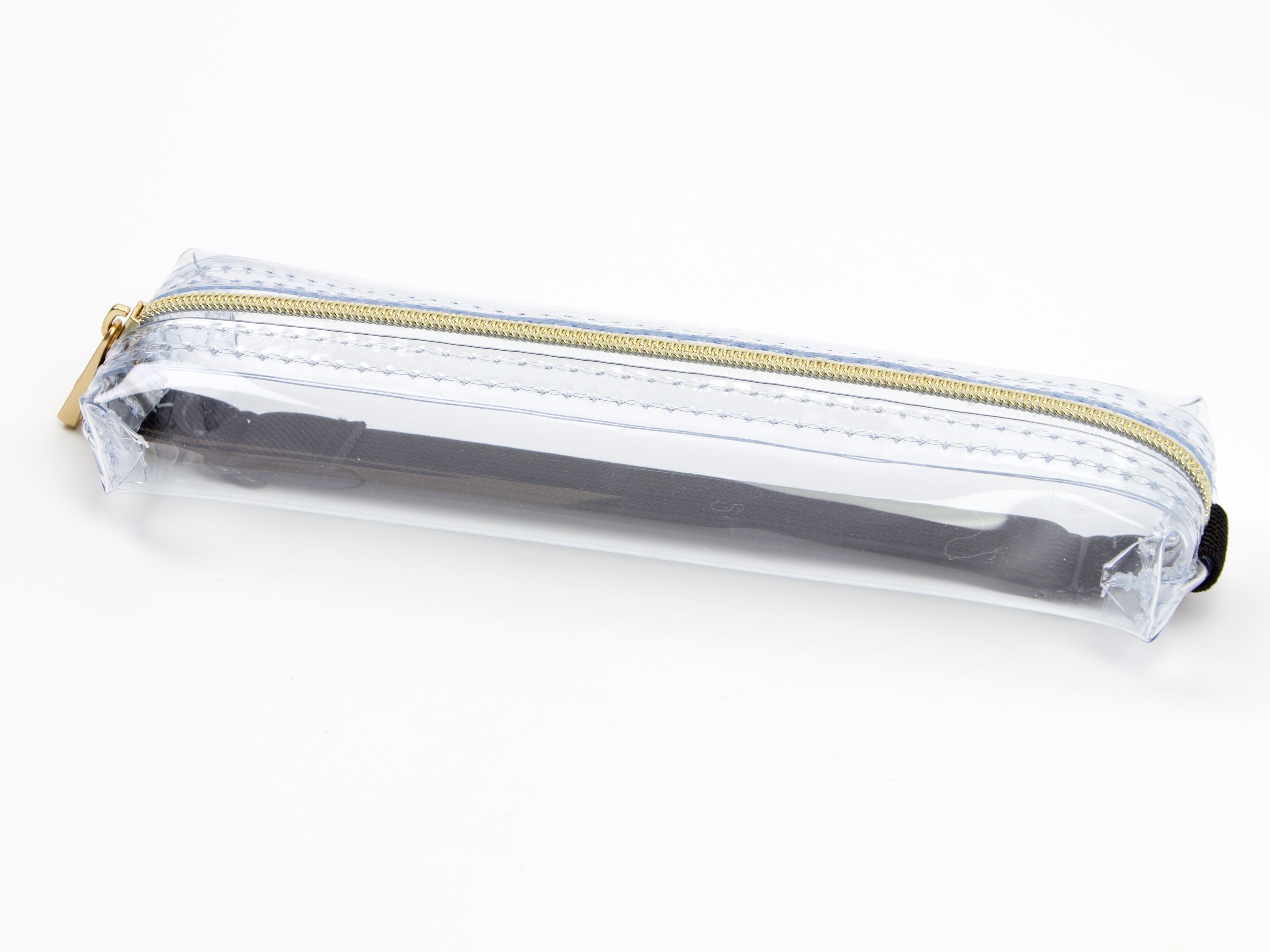 Midori Book Band Pen Case Clear
