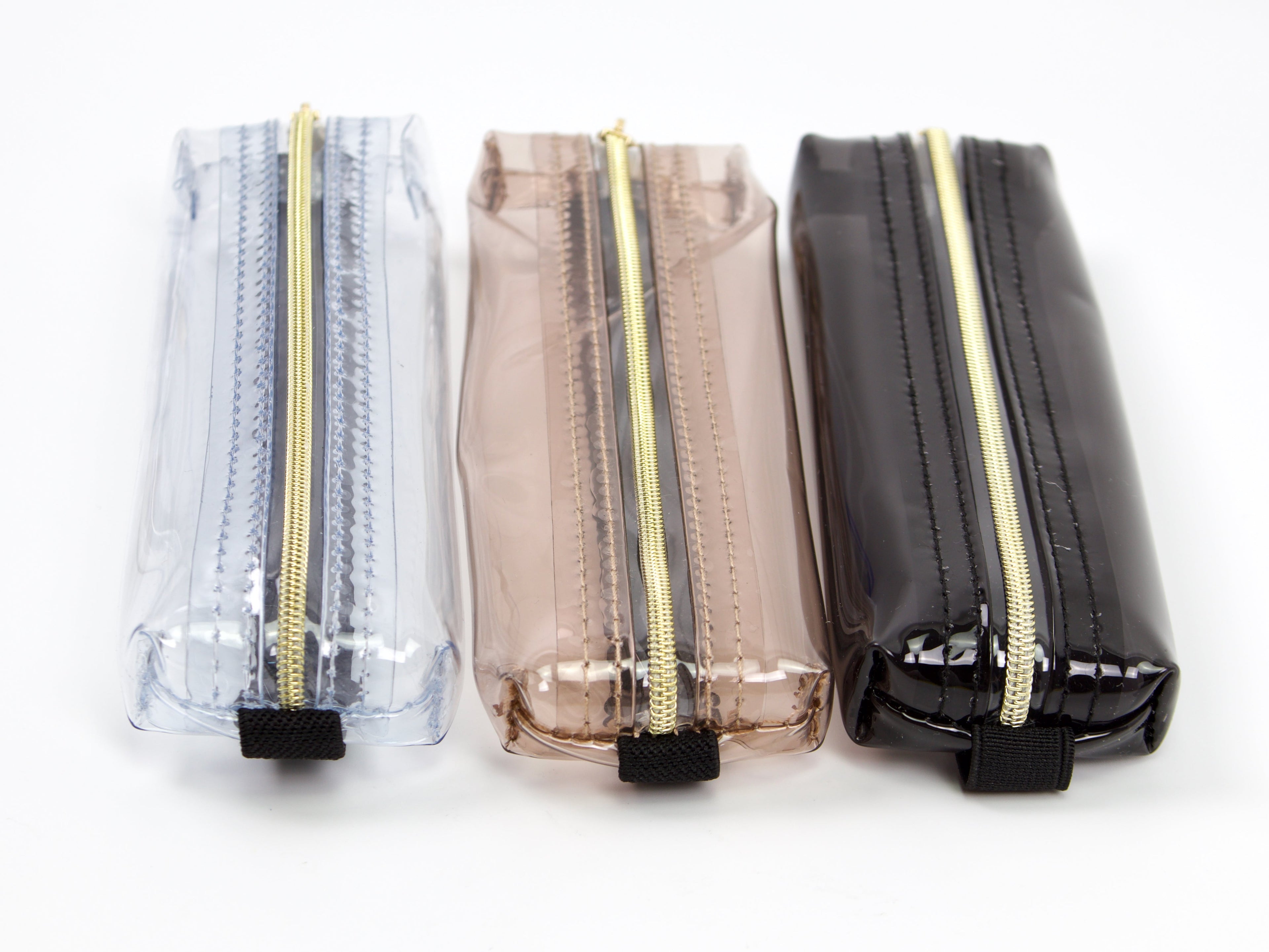 Midori Book Band Pen Case Clear