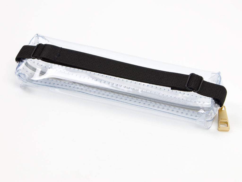 Midori Book Band Pen Case Clear