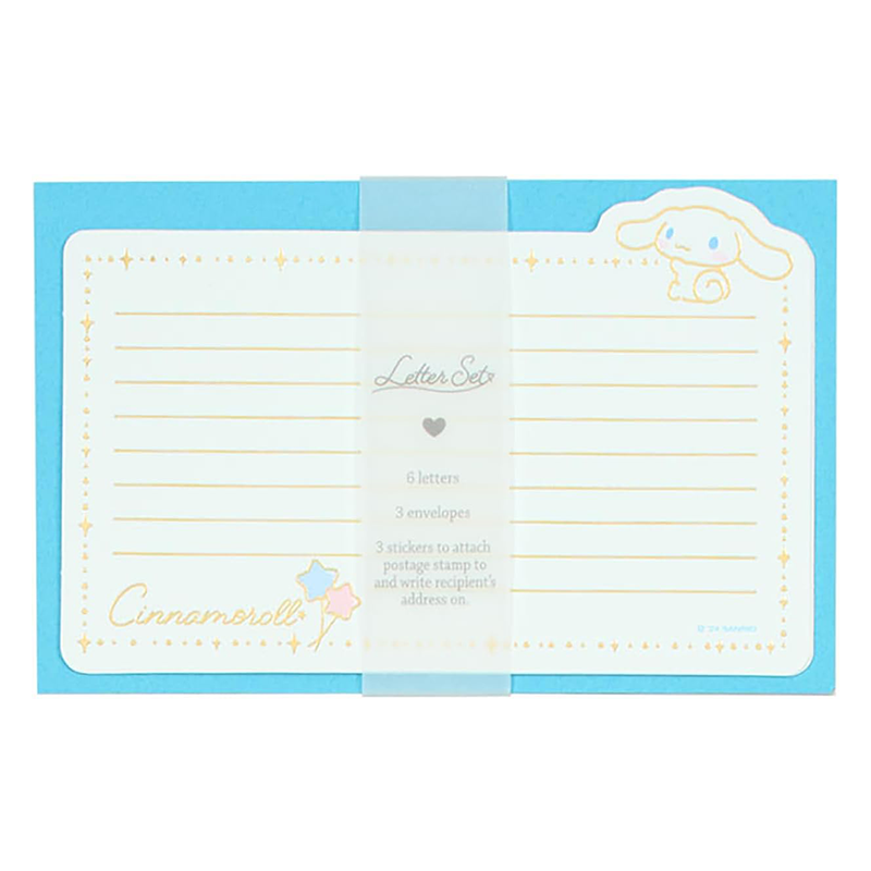 Sanrio Gold Foil Letter Set