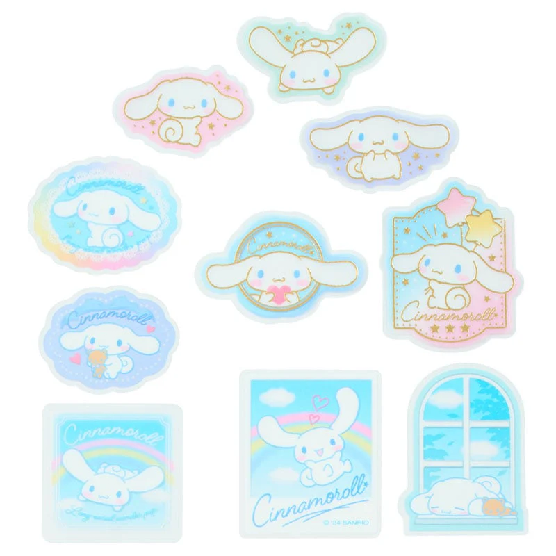 Sanrio Gold Foil Sticker Set