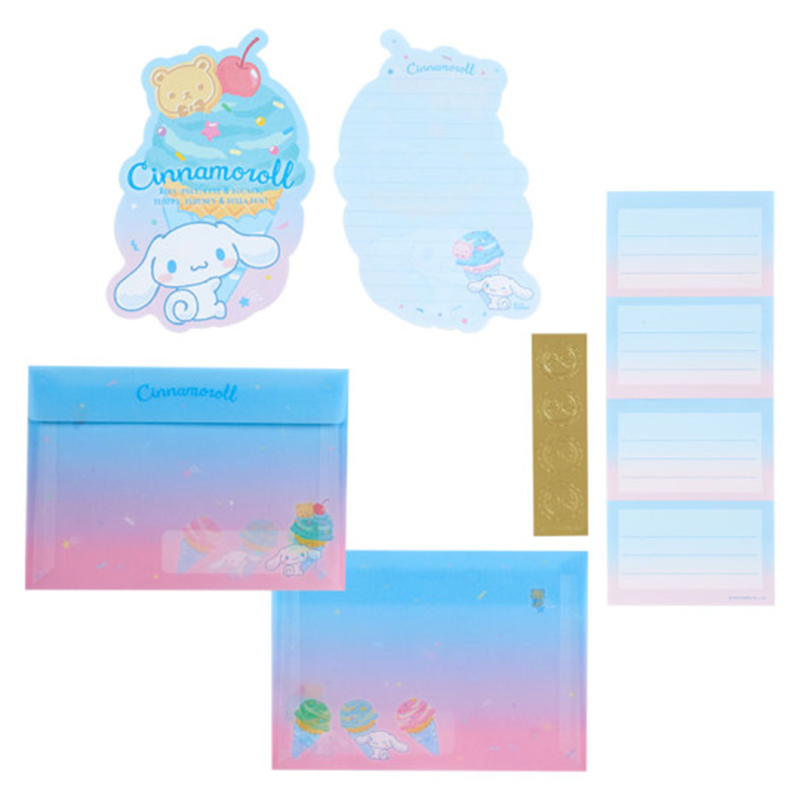Sanrio Ice Cream Party Letter Set