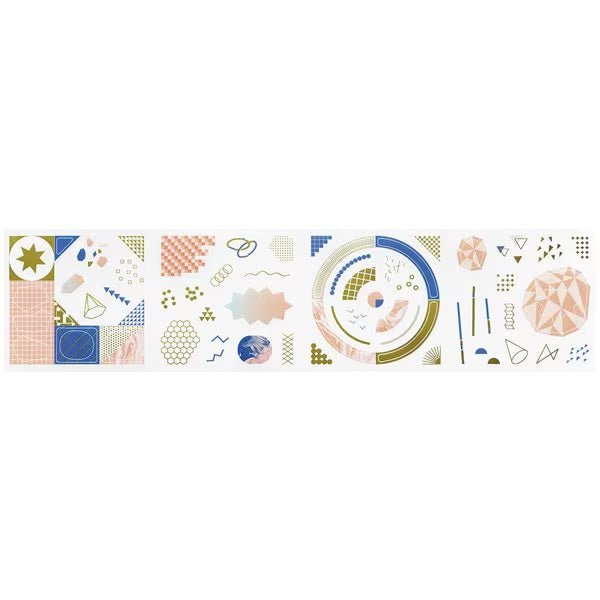 COFFRET Cosmetic Motif Film Stickers ROLL / KING JIM