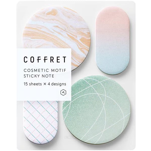COFFRET Cosmetic Motif STICKY NOTE / KING JIM