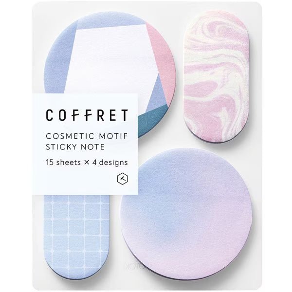 COFFRET Cosmetic Motif STICKY NOTE / KING JIM