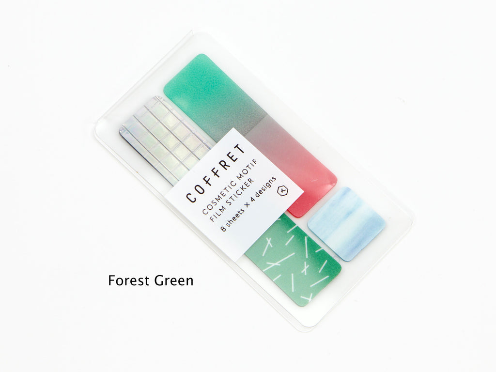 Hitotoki Coffret Cosmetic Motif Film Sticker Rectangle