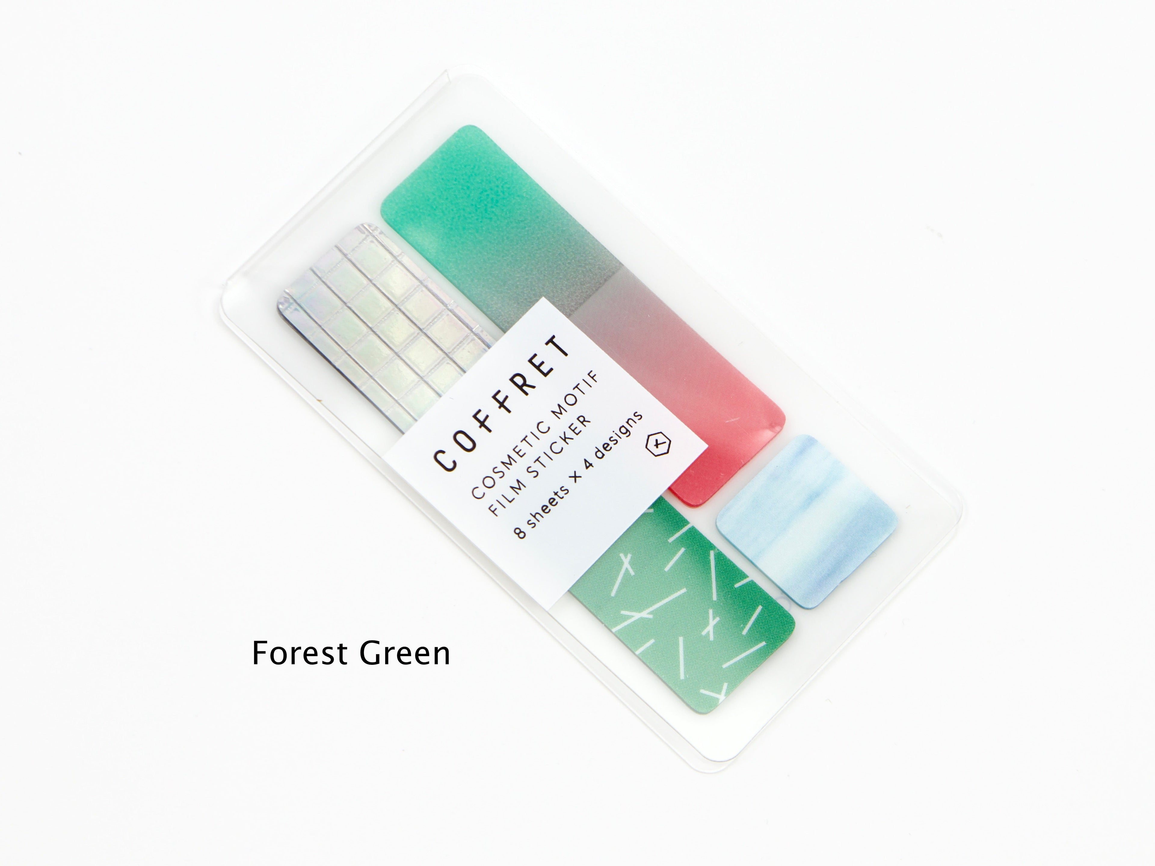 Hitotoki Coffret Cosmetic Motif Film Sticker Rectangle