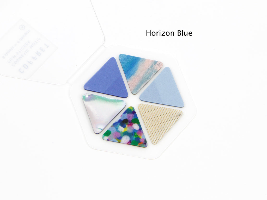 Hitotoki Coffret Cosmetic Motif Film Sticker Triangles