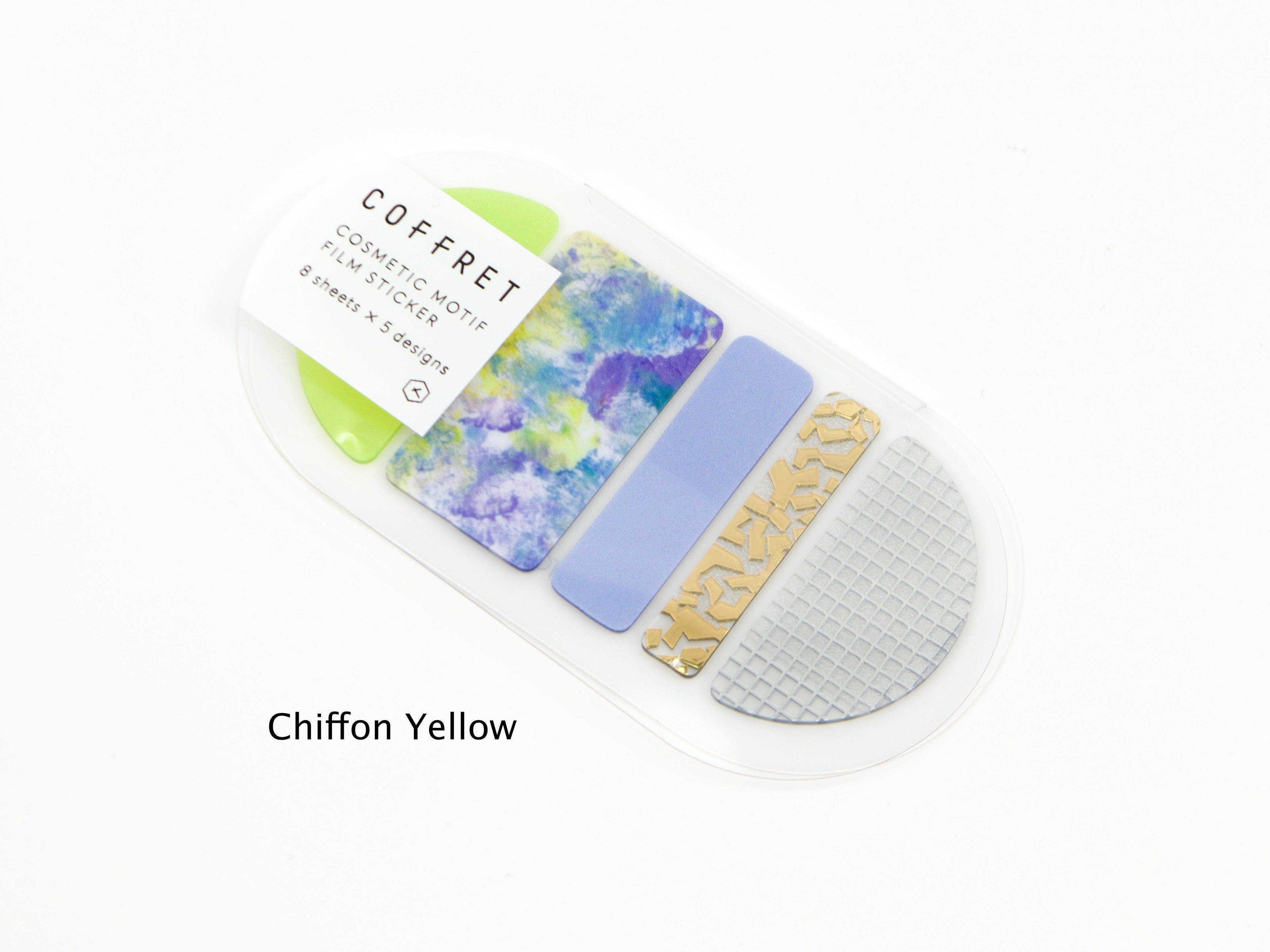 Hitotoki Coffret Cosmetic Motif Film Sticker Mixed Shapes