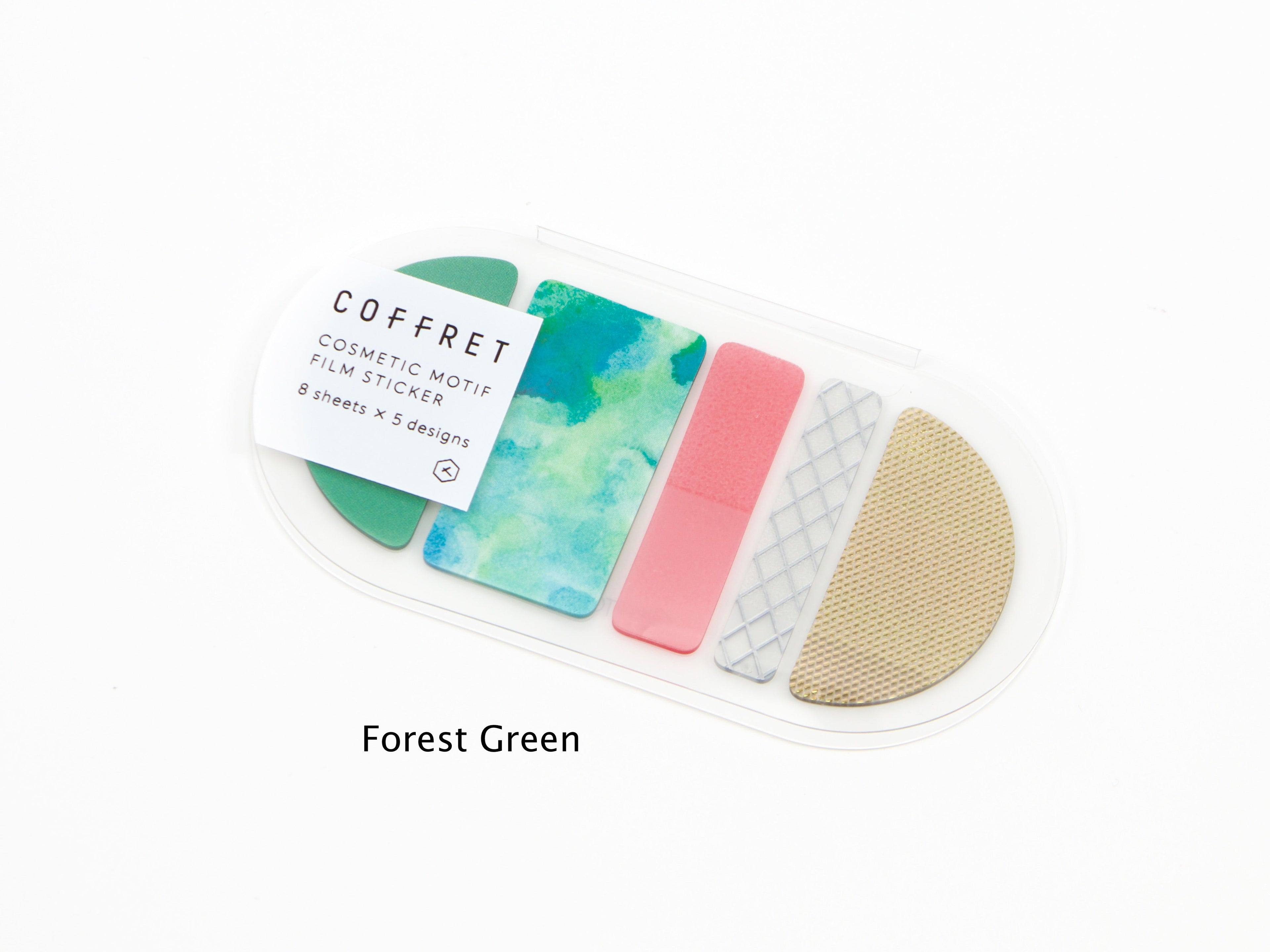 Hitotoki Coffret Cosmetic Motif Film Sticker Mixed Shapes