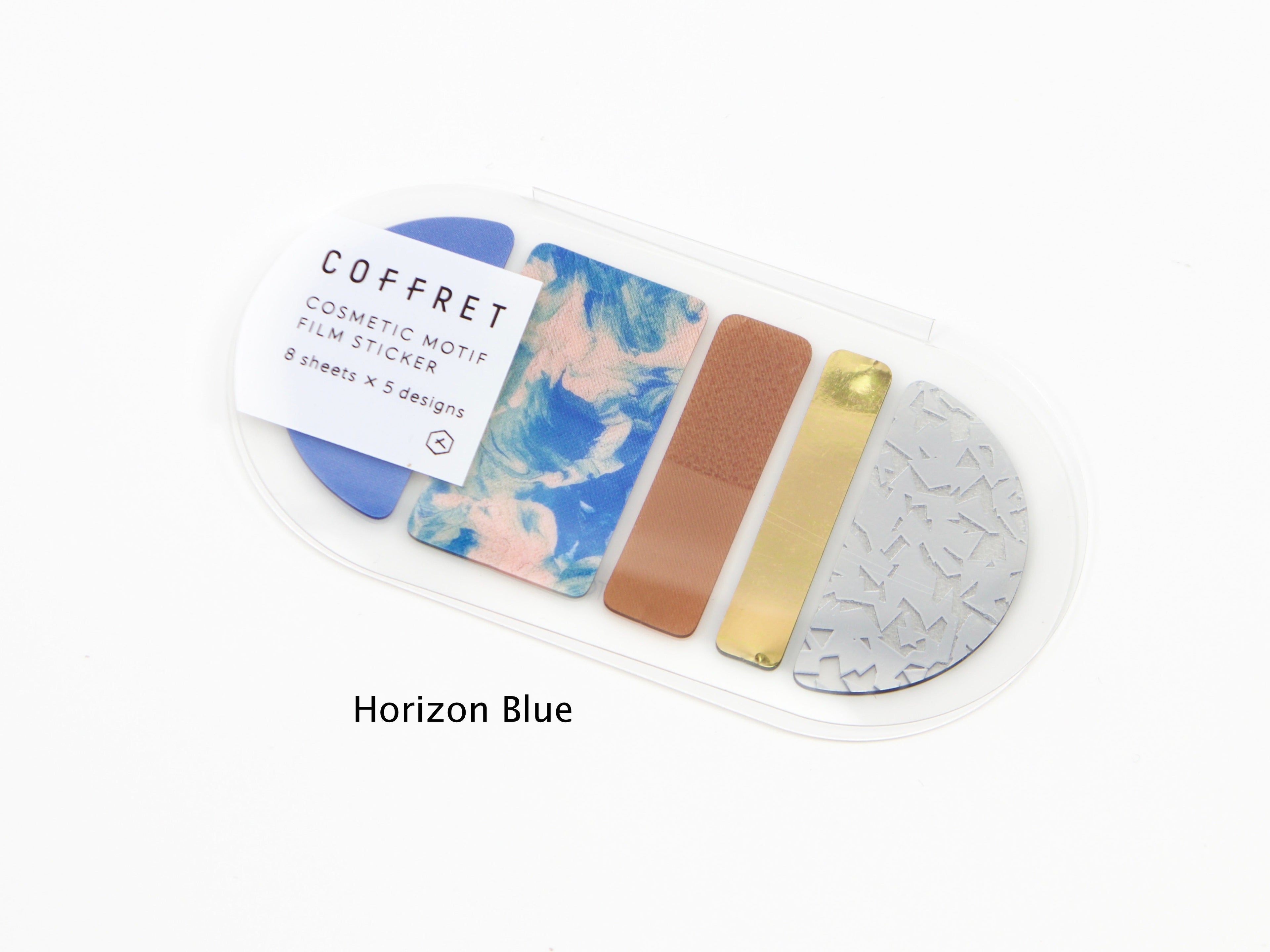 Hitotoki Coffret Cosmetic Motif Film Sticker Mixed Shapes