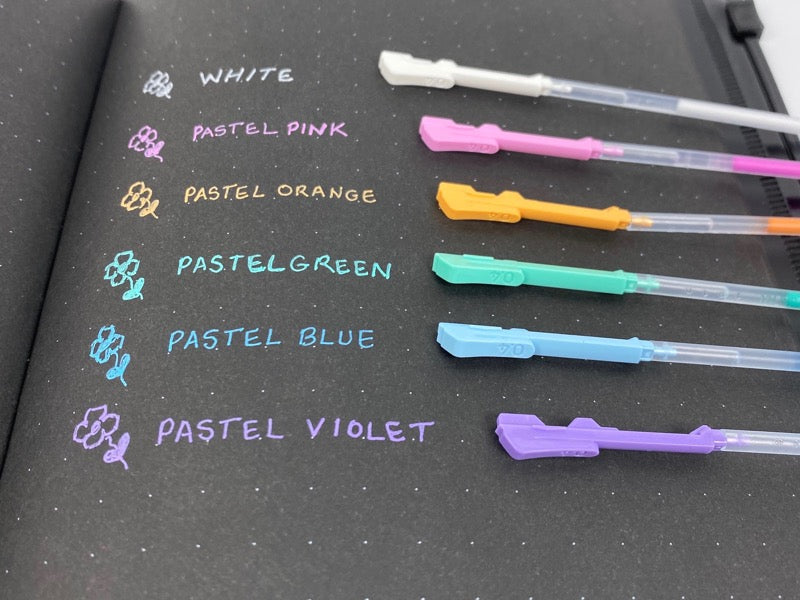 Hi-Tec C Coleto Ink Cartridge Pastels