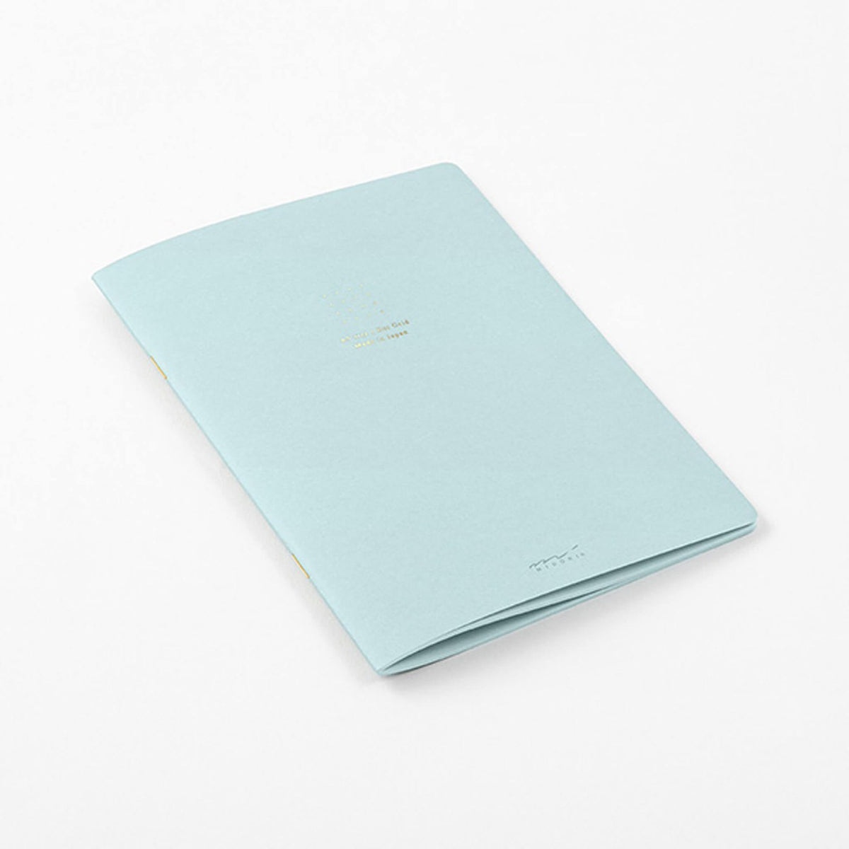 MIDORI color dot notebook A5 with a blue paper cover and 5 mm dot grid pages