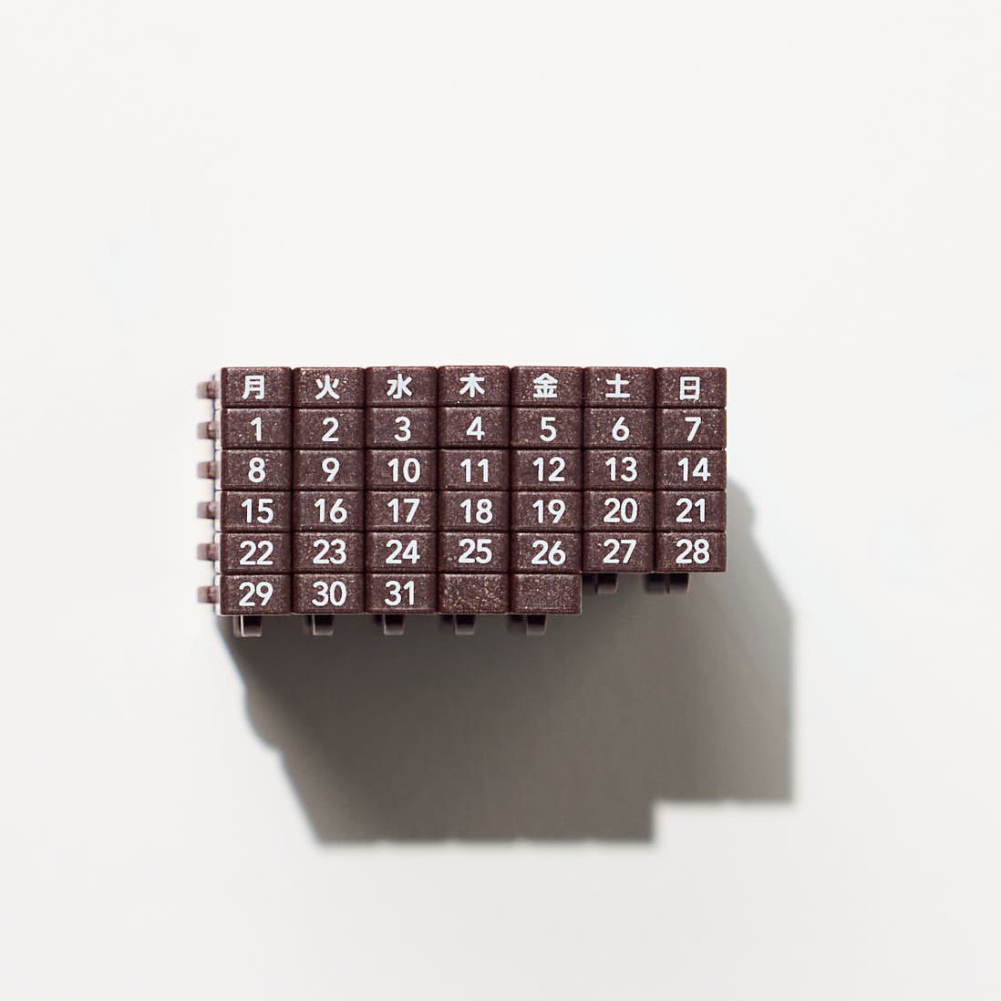 Connected Calendar Stamp / Shachihata