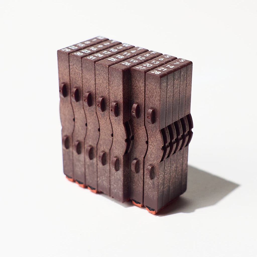 Connected Calendar Stamp / Shachihata
