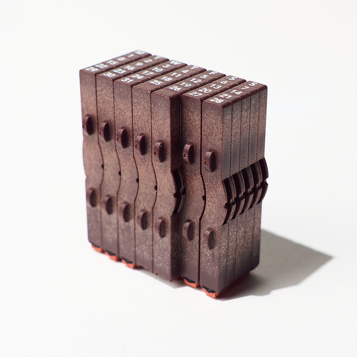Connected Calendar Stamp / Shachihata