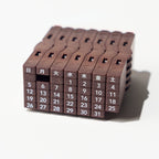 Connected Calendar Stamp / Shachihata