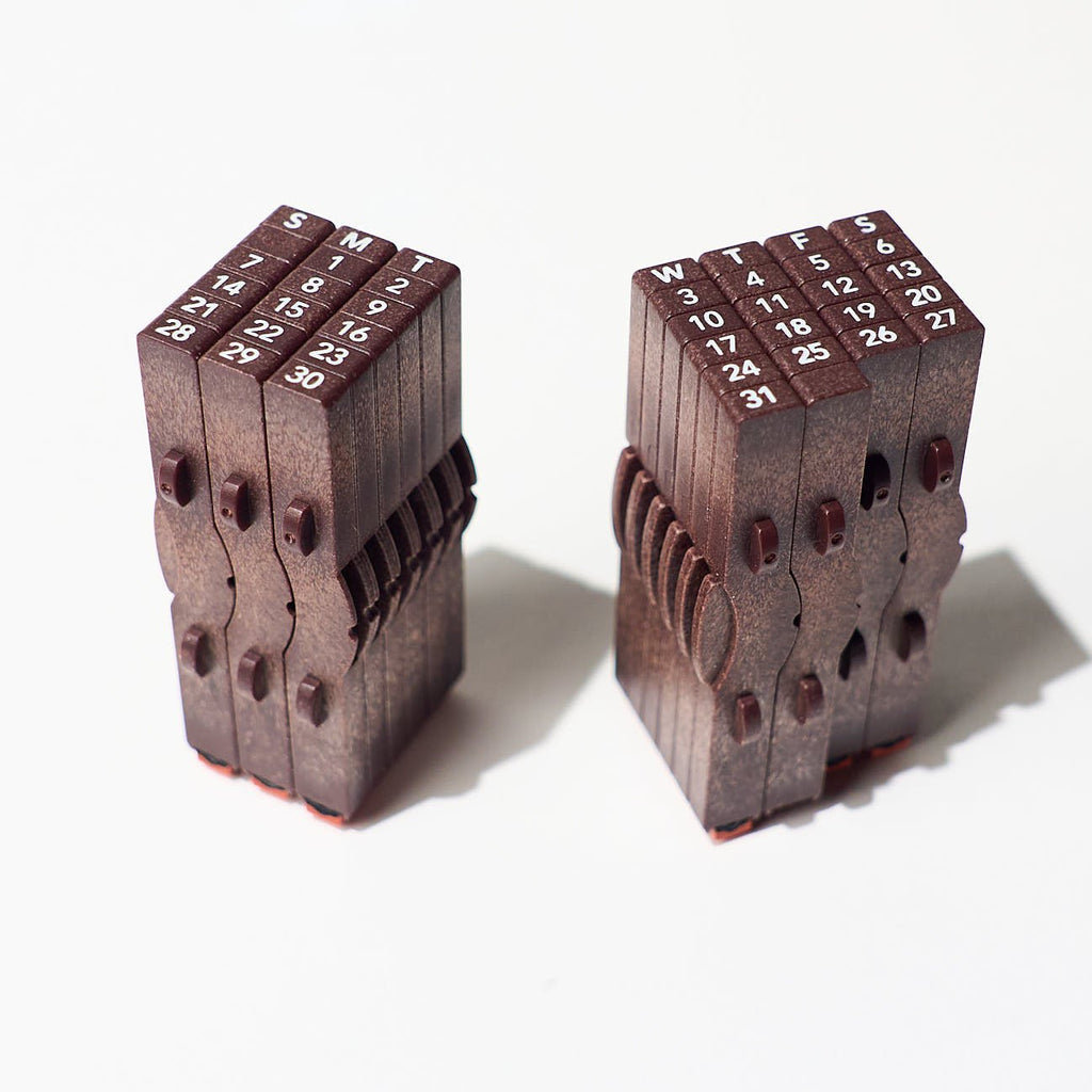 Connected Calendar Stamp / Shachihata