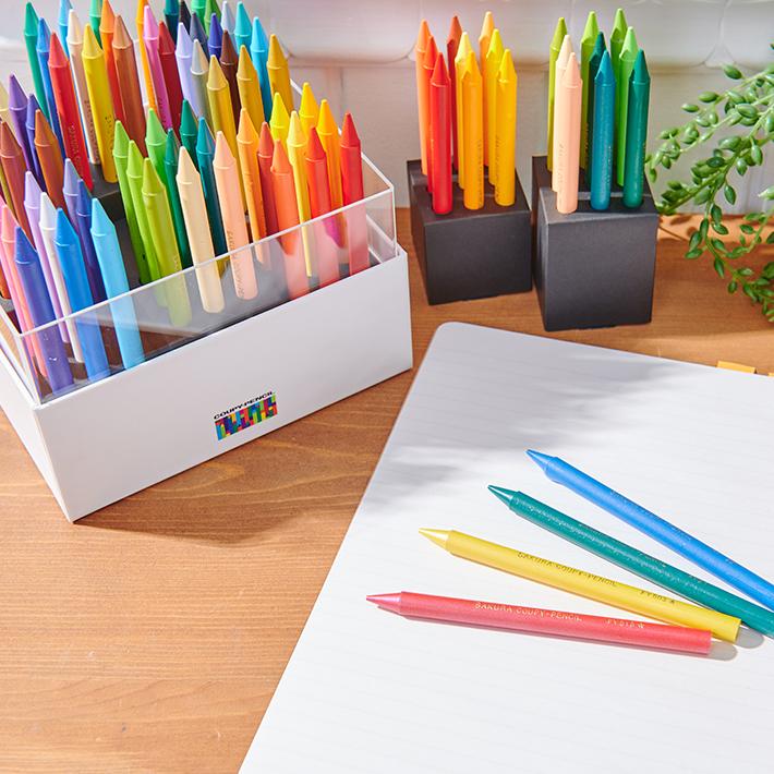 COUPY CRAYON PENCIL Cube Box 72 Colors / SAKURA
