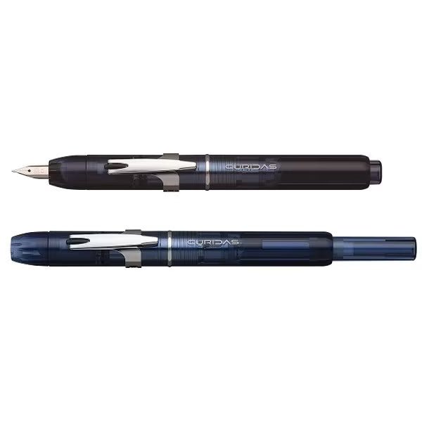 Curidas Knock-Type Fountain Pen / Platinum