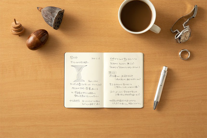 DAILY SKETCH Mini Notebook B7 Black & White / TOUCH & FLOW
