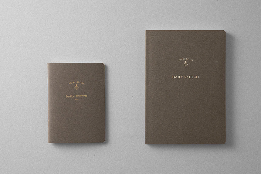 DAILY SKETCH Mini Notebook B7 Black & White / TOUCH & FLOW