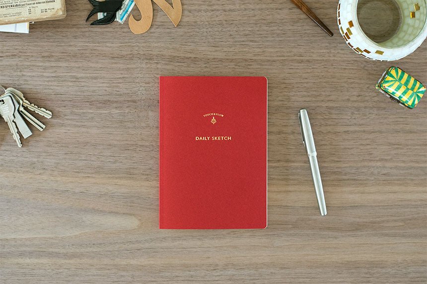 DAILY SKETCH Notebook B6 / TOUCH & FLOW