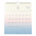 Daylight Gradient Calendar 2026 / MIDORI