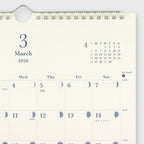 Daylight Gradient Calendar 2026 / MIDORI