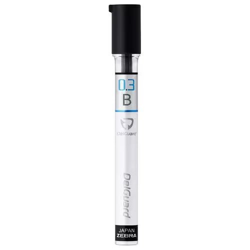 DelGuard Black Pencil Lead / Zebra
