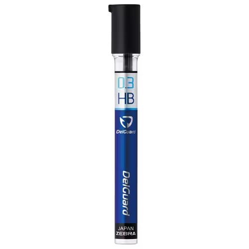 DelGuard Black Pencil Lead / Zebra