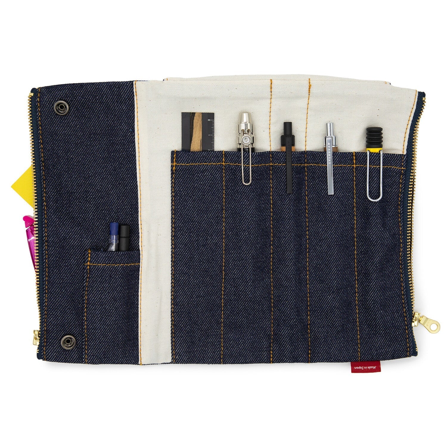 Denim Bendy Pen Case Essential / Luddite