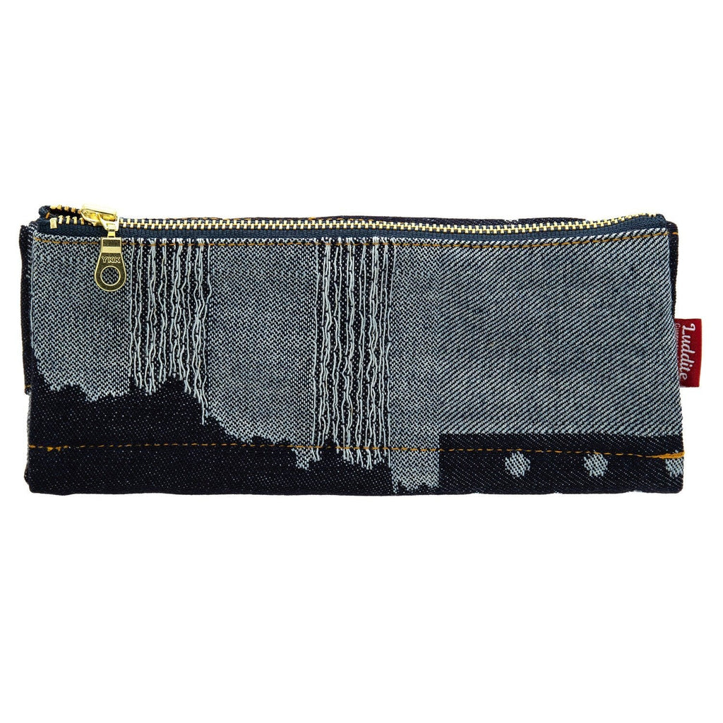 Denim Bendy Pen Case Essential / Luddite