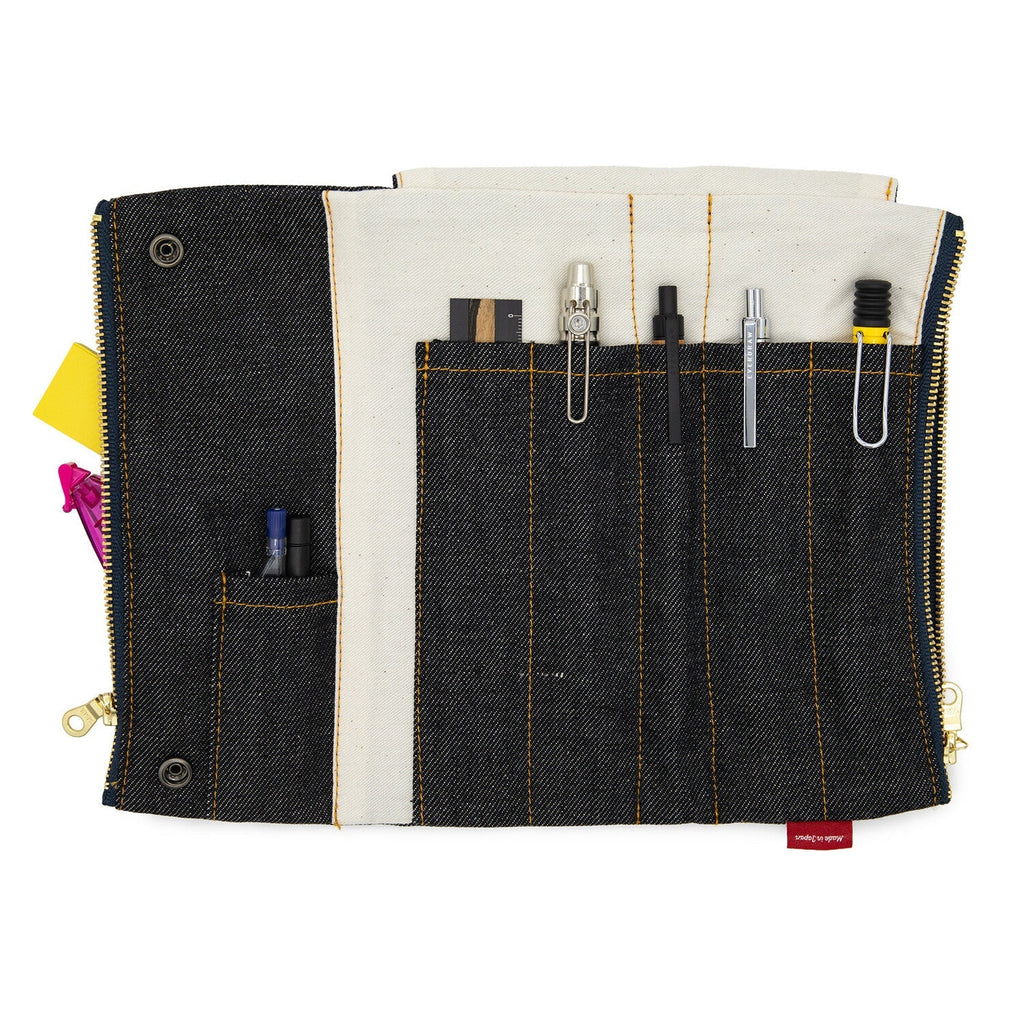 Denim Bendy Pen Case Essential / Luddite