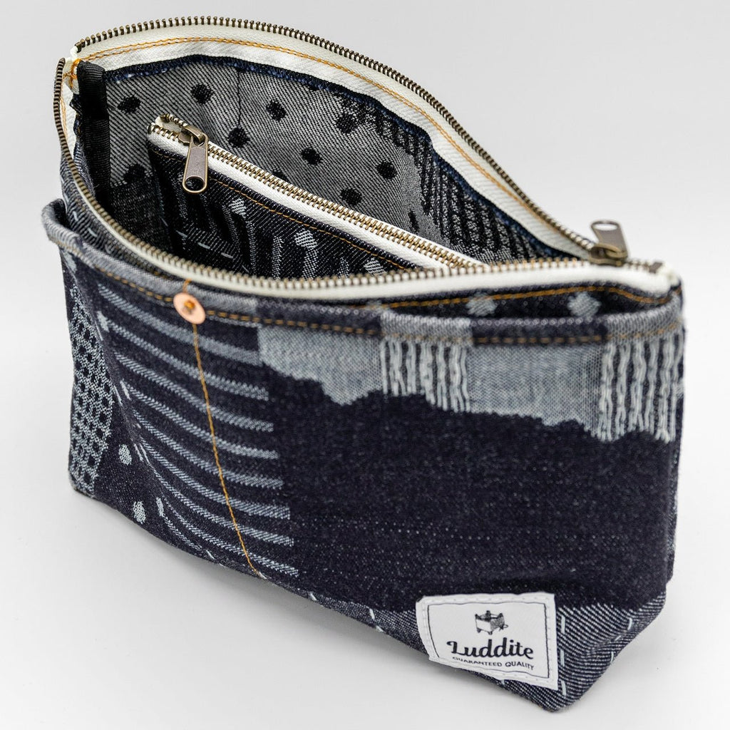 Denim Boat Pouch / Luddite
