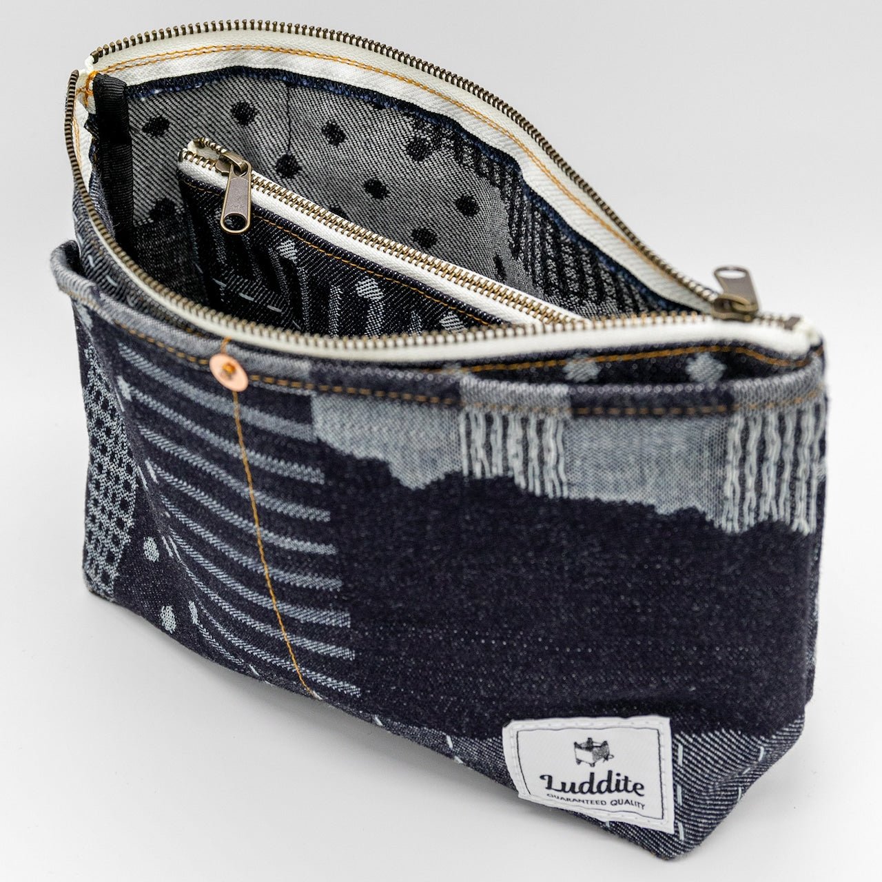 Denim Boat Pouch / Luddite