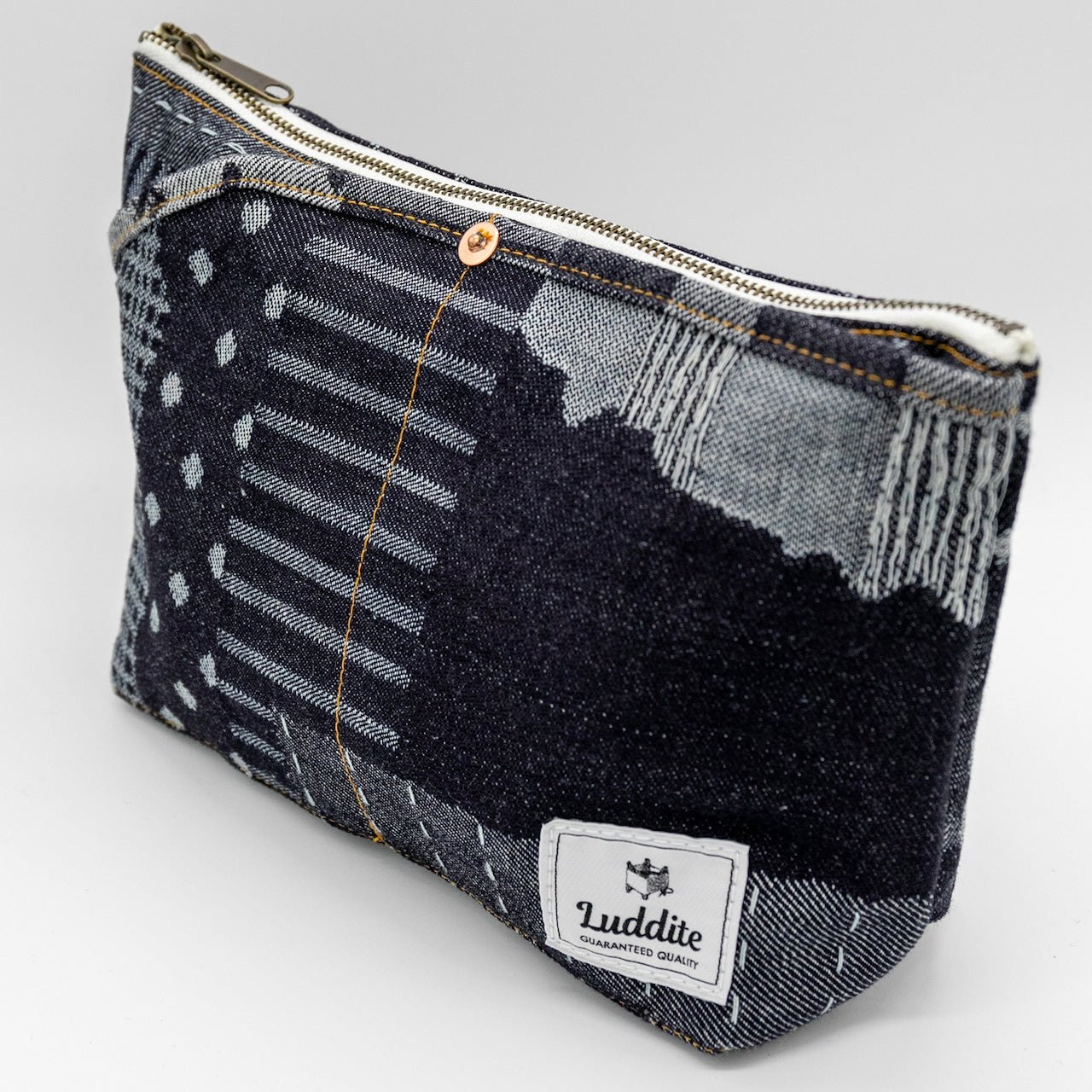 Denim Boat Pouch / Luddite
